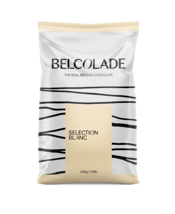 Ciocolata belgiana Alba, Belcolade, 31%, 15 kg