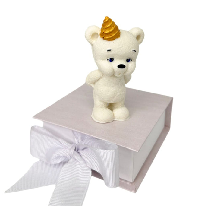 Decoratiuni pasta de zahar, Urs alb