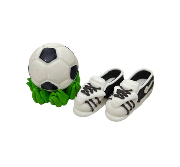 Decoratiuni pasta de zahar, Minge , adidasi