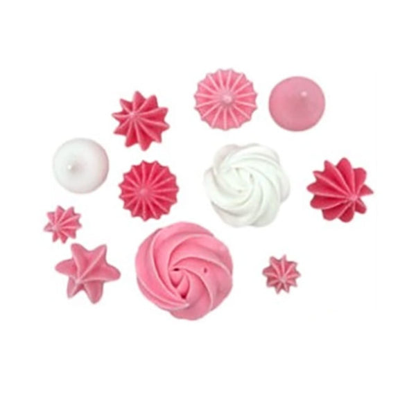 Mini bezele, Alb-Roz, diverse