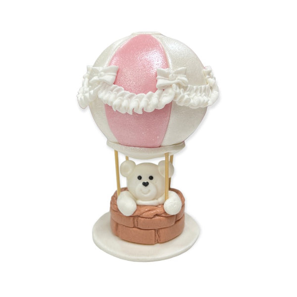 Decoratiuni pasta de zahar, Urs, balon ROZ