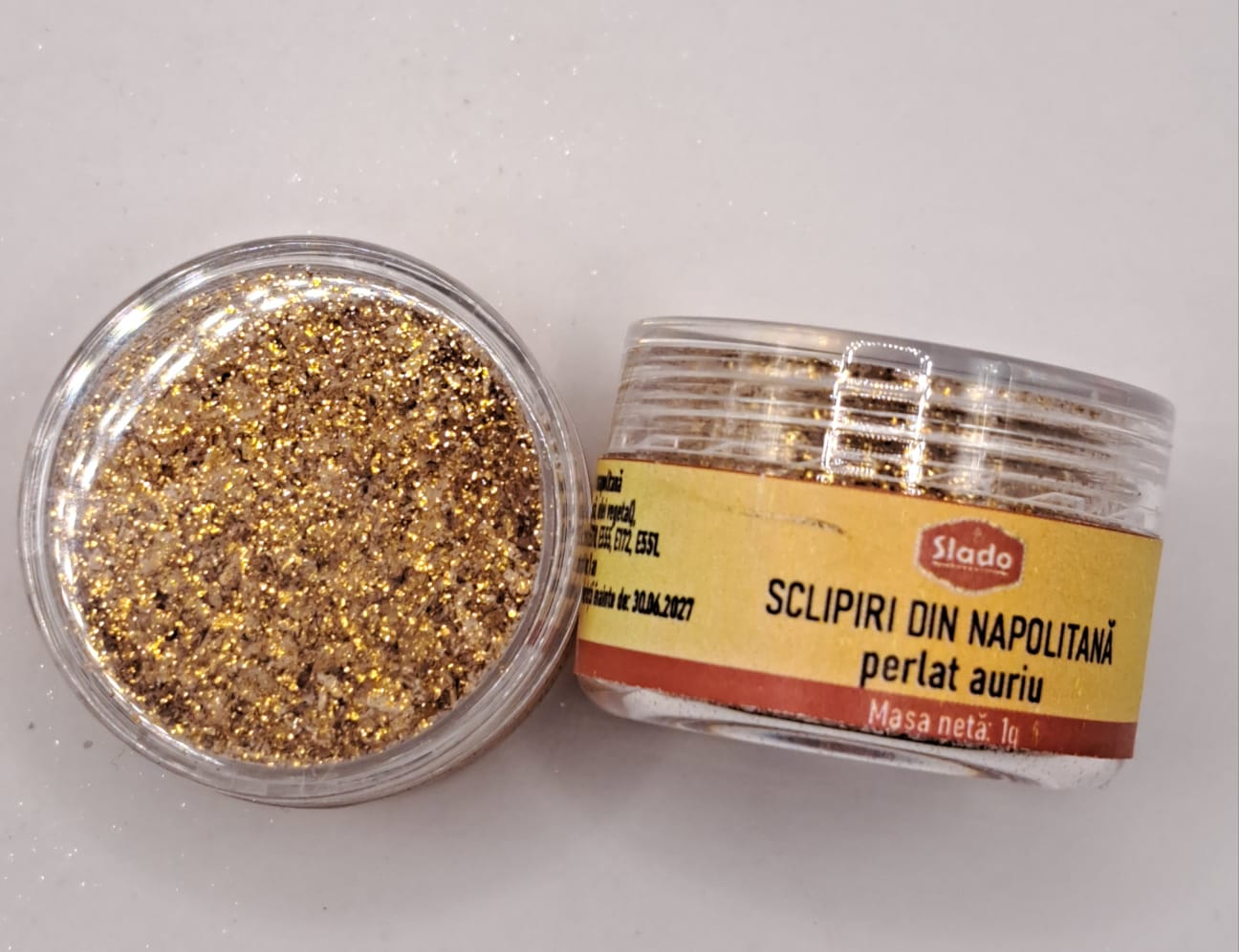 Glitter comestibil vafa ,Auriu , 1 gr