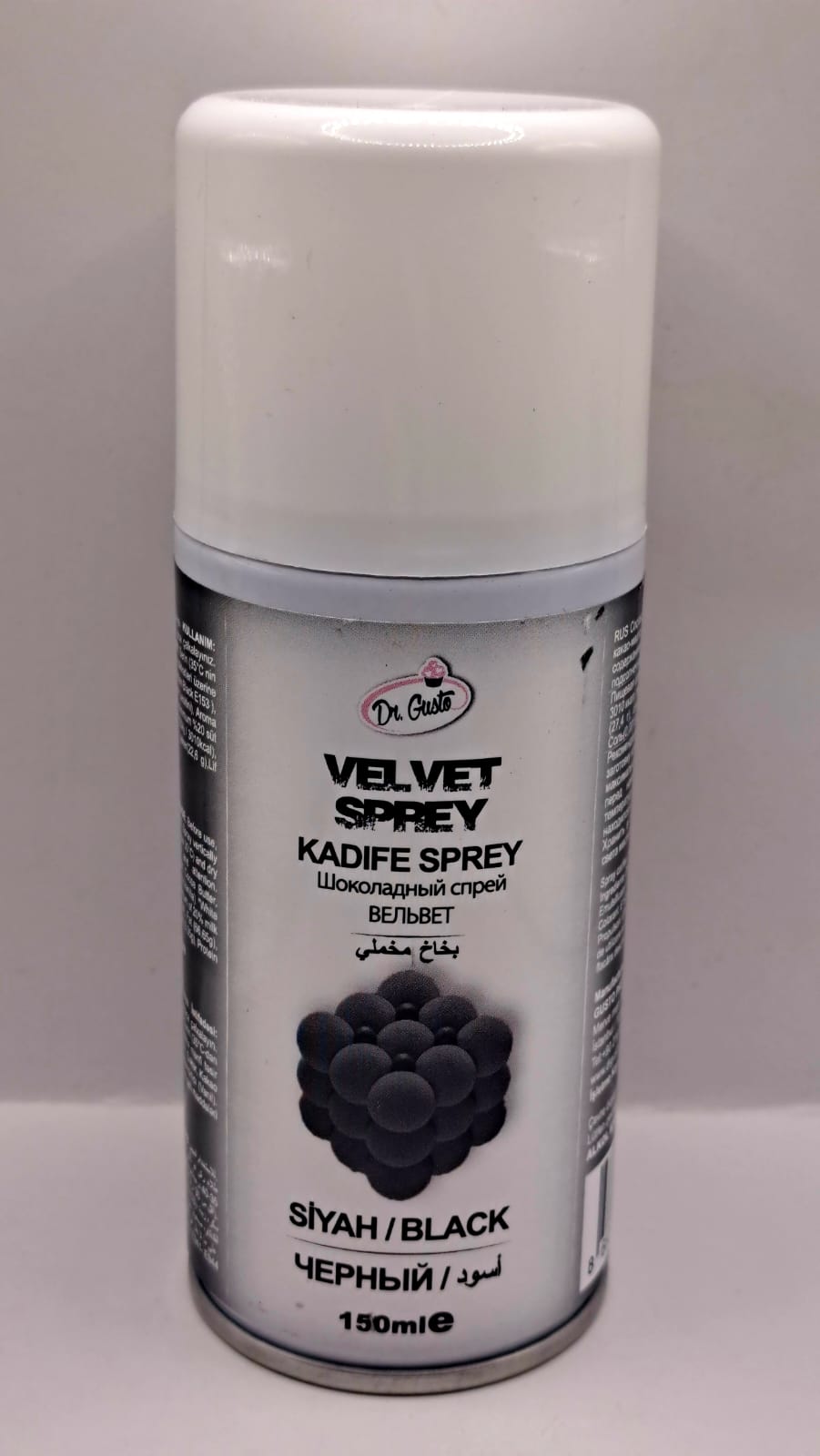 Colorant spray Catifea 150 ml, Negru