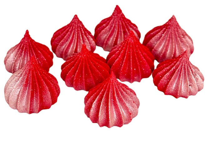 Decoratiuni pasta de zahar, Bezele rosi