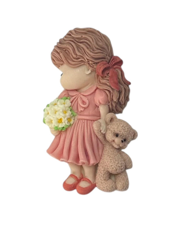 Decoratiuni pasta de zahar, Domnisoara, catel