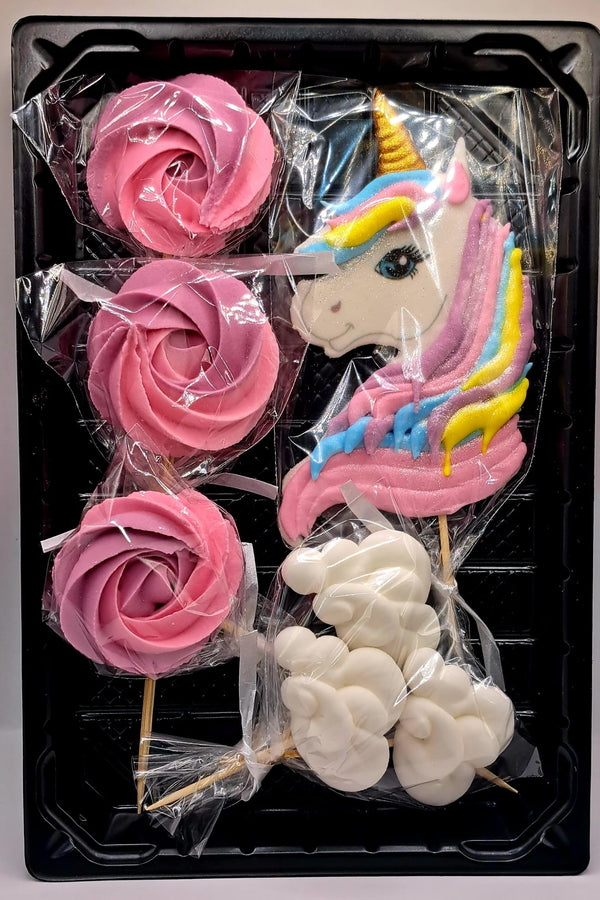 Decoratiuni pasta de zahar, Ponei, bezele