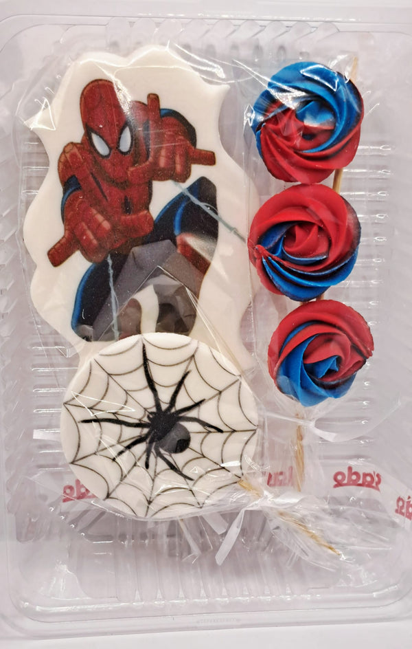 Decoratiuni pasta de zahar, Spiderman