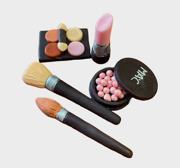 Decoratiuni pasta de zahar, make up