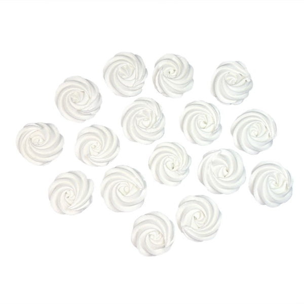 Decoratiuni pasta de zahar, bezele Alb