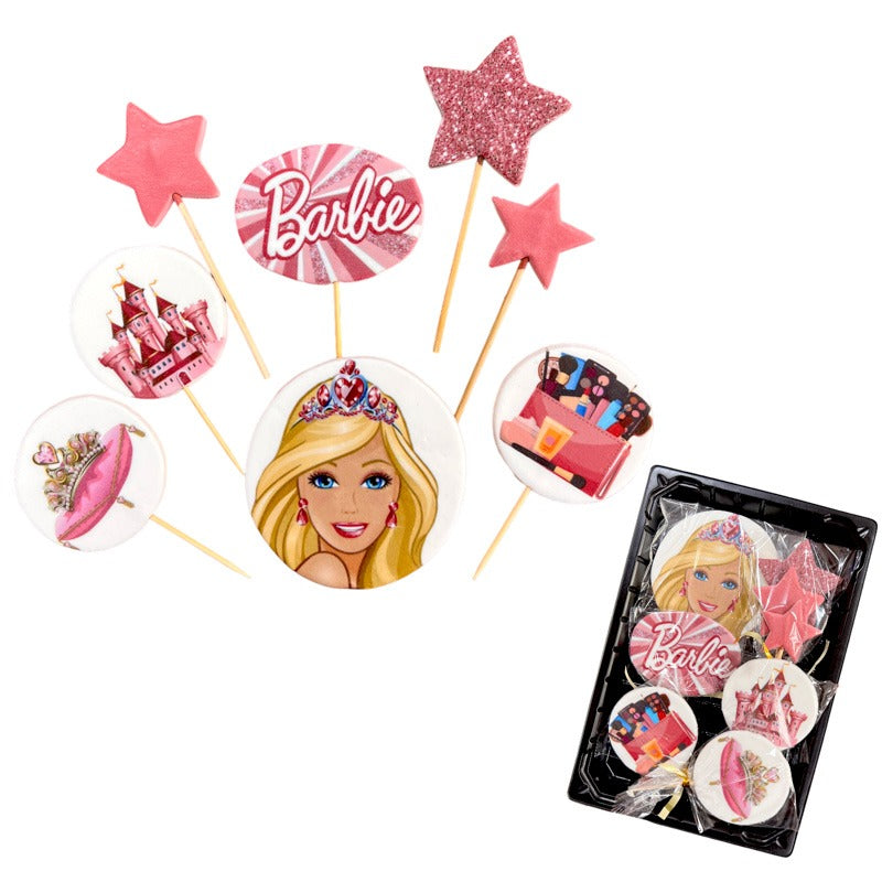 Decoratiuni pasta de zahar, Barby