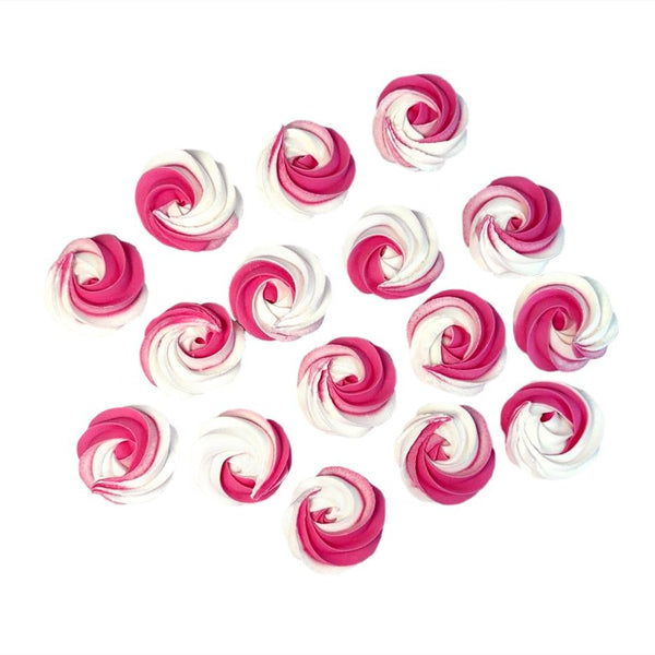 Bezele mari, Roz-alb