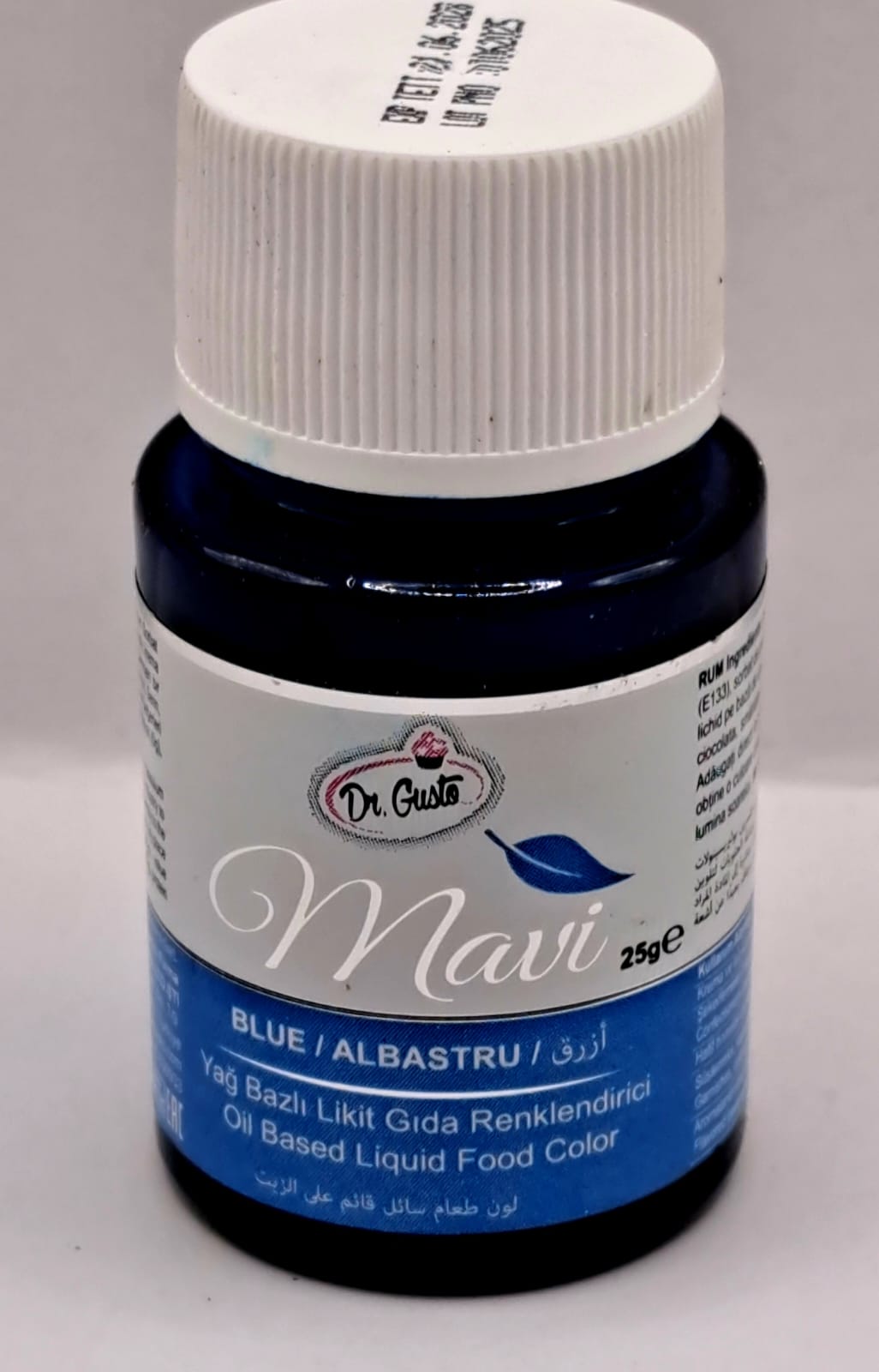 Colorant liposolubil Lichid,Albastru, pentru ciocolata