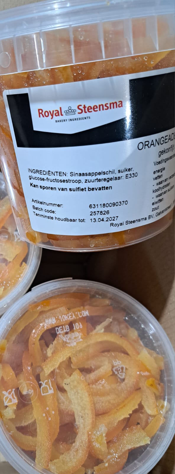 Portocala confiata, 470 gr