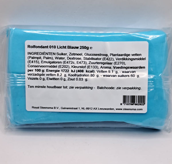 Fondant, 250 gr, Albastru