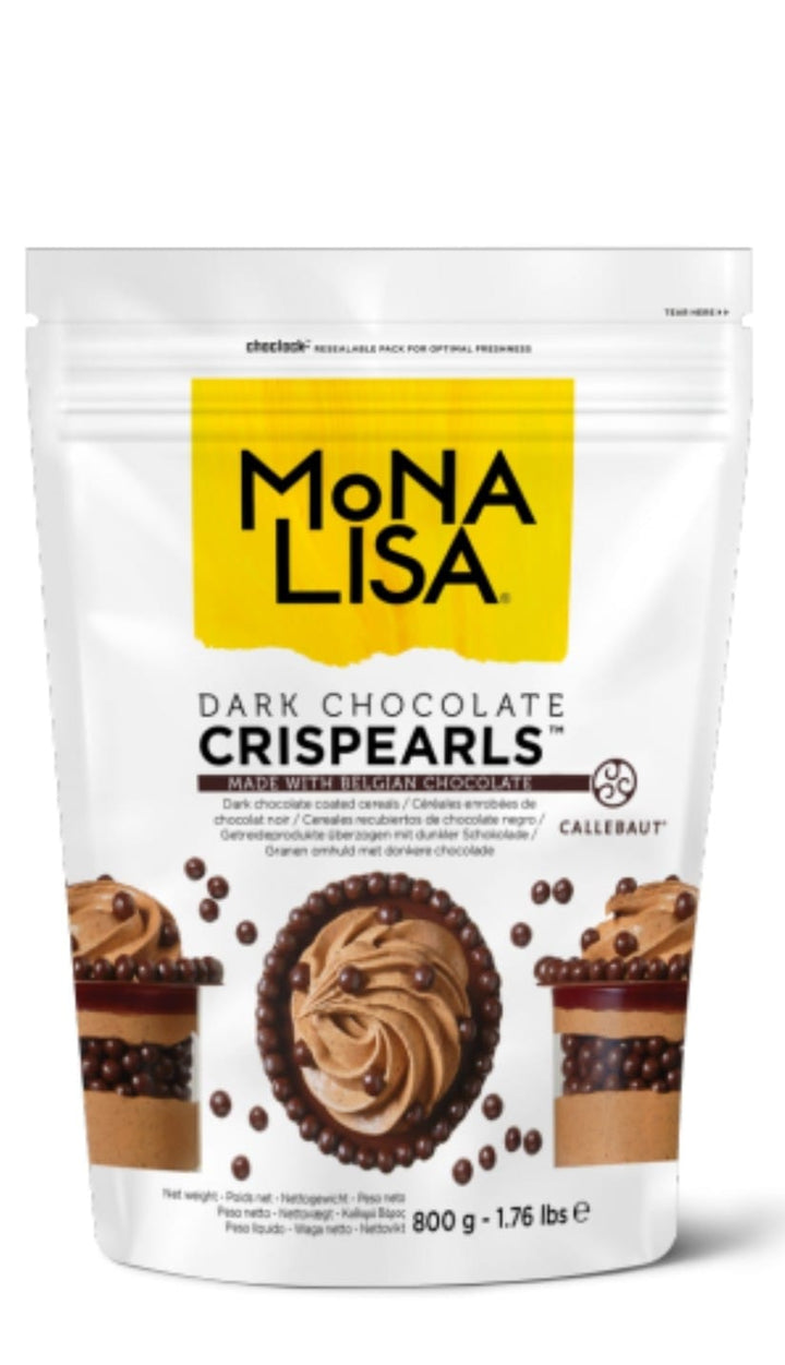 Orez expandat glazurat,monalisa 800gr, CIOCOLATA NEAGRA, dark