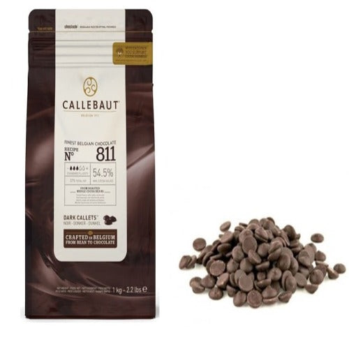 Ciocolata amaruie 811 Callebaut ,Vrac, 400 GR