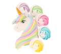 Set 6 decoratiuni comestibile, Unicorn