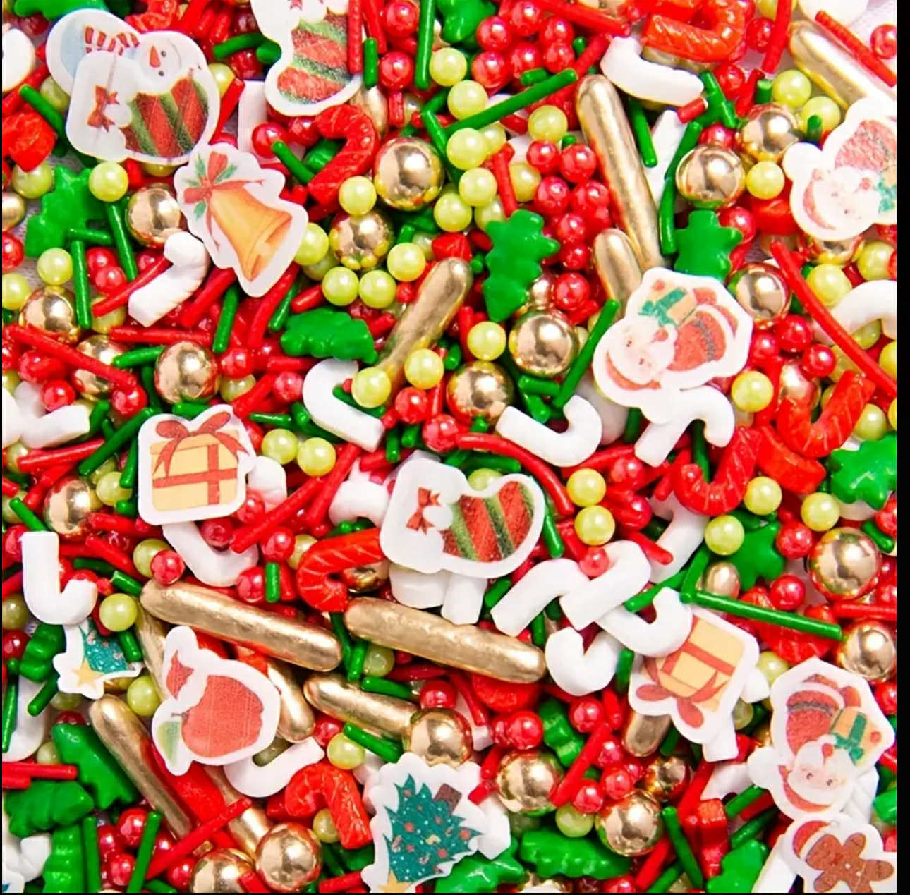 Sprinkles Mix - Decor Festiv De Craciun Pentru Prajituri Si Deserturi Delicioase 85g