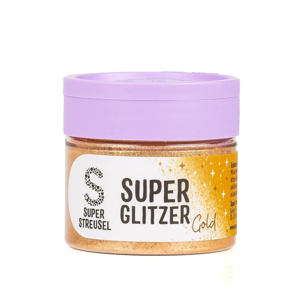 Super Streusel, Super Glitter Powder Gold, glitter pudra, auriu, 10 grame