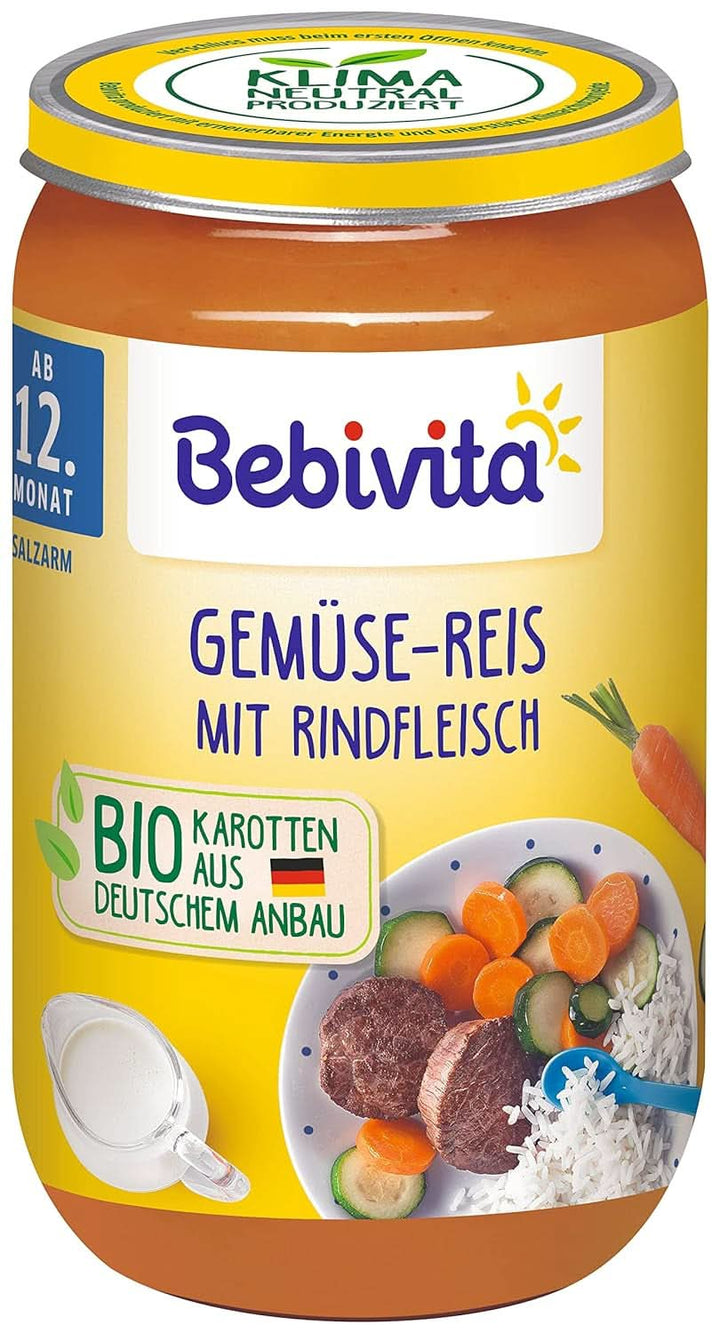 Menüs Ab Dem 12. Monat Couscous-Gemüse Mit Süßkartoffeln, 6Er Pack (6 X 250G)