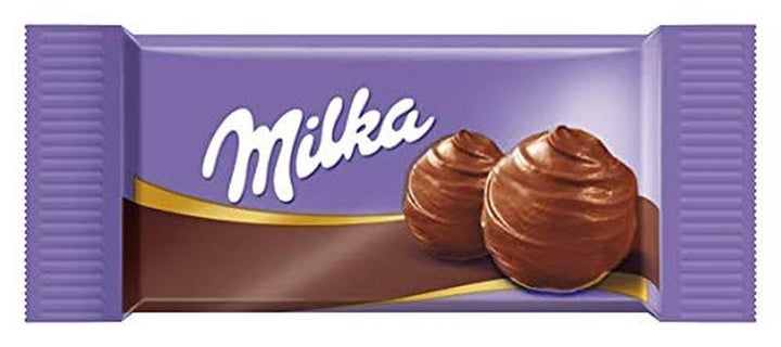 Milka Naps Mix 1 X 1,702 Kg, Mini-Schokoladentäfelchen Aus Alpenmilch, Erdbeer, Haselnuss Und Crème Au Cacao