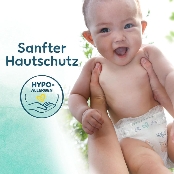 Pampers Baby Windeln Größe 5 (11-16Kg) Harmonie, SPARPACKUNG Mit Doppelter Monatsbox, Sanfter Hautschutz Und Pflanzenbasierte Inhaltsstoffe, 304 Stück