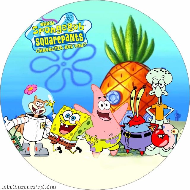 Imagine Comestibilă - Spongebob Squarepants