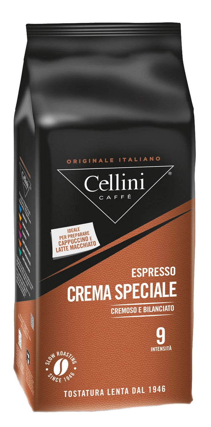 Cellini Crema Speciale Ganze Bohne, 1000 G, 1Er Pack (1 X 1 Kg)