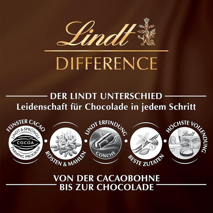 Lindt Schokolade Hauchdünne Täfelchen Auslese | 125 G | Hauchdünne Täfelchen Aus Weißer, Vollmilch- Und Edelbitterschokolade | Einzigartig Dünn Und Traumhaft Zartschmelzend | Schokoladengeschenk