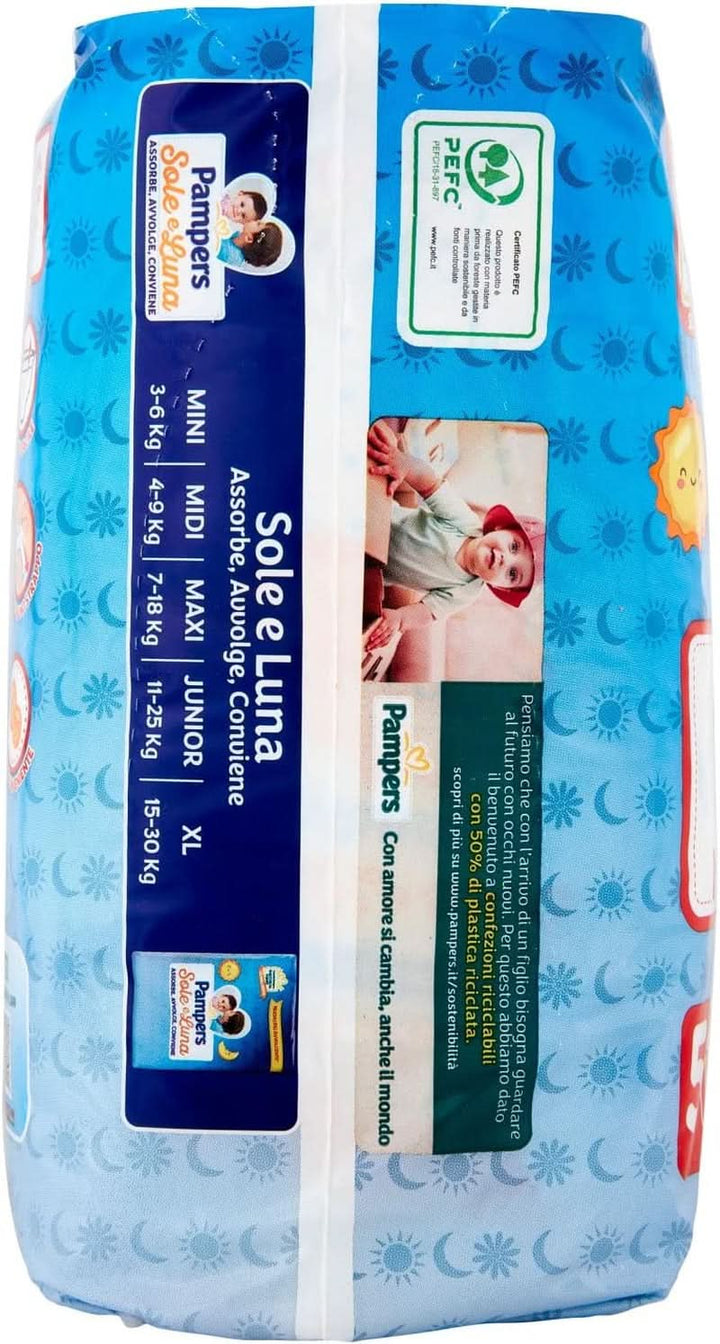 PAMPERS Sole & Luna Junior Neoprenanzug, 14 Stück