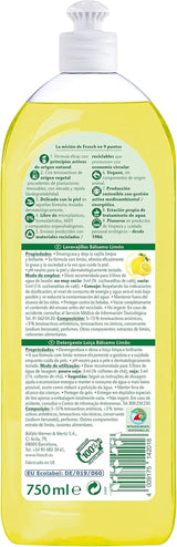 Lichid pentru clătirea mâinilor, degresează și protejează pielea, testat dermatologic, 10 x 750 ml Naty Shop