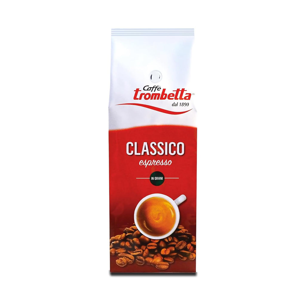 Caffè Trombetta Italien Kaffee Geröstete Kaffeebohnen, Klassisch. Eine Perfekte Harmonie Zwischen Aroma Und Körper - 1 Kg