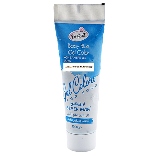 Colorant gel alimentar, 100 grame, albastru deschis