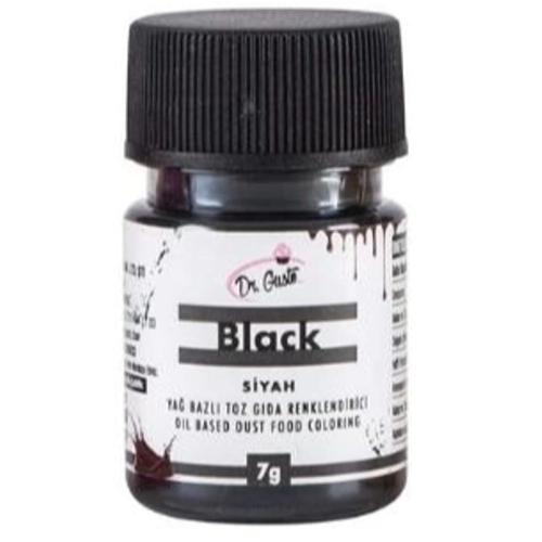 Colorant liposolubil pentru ciocolata, 7 grame, negru