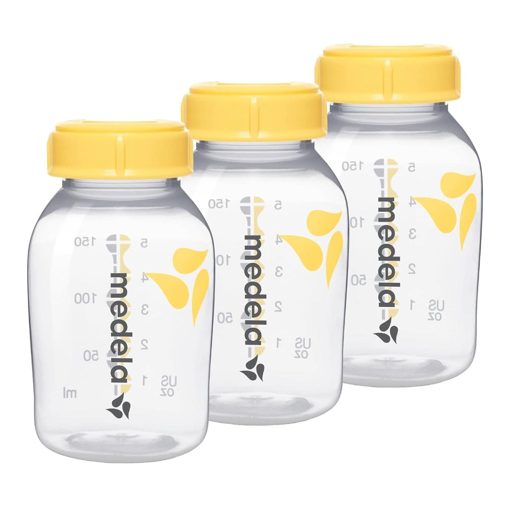 Medela Flaschen Zur Aufbewahrung Von Muttermilch | Bpa-Frei | Packung À 3 × 150 Ml