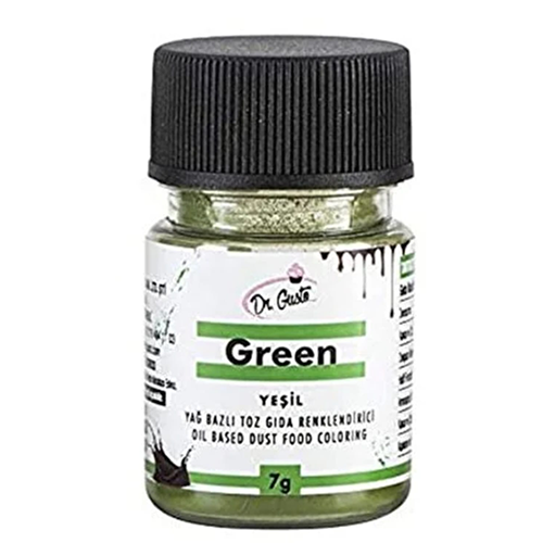 Colorant liposolubil pentru ciocolata, 7 grame, verde