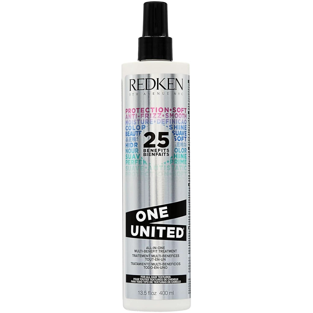 Redken Multi-Benefit-Treatment, Feuchtigkeitsspendendes Pflege-Spray Für Alle Haartypen, Hitzeschutz & Anti-Haarbruch, One United