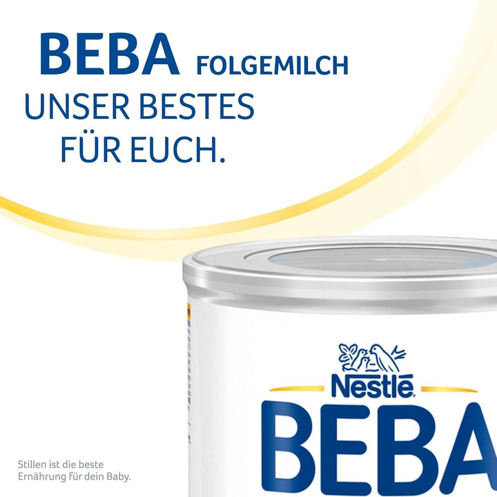 Nestlé BEBA 3 lapte praf de continuare, formulă de continuare de la 10 luni, pachet de 3 (3 X 800G)