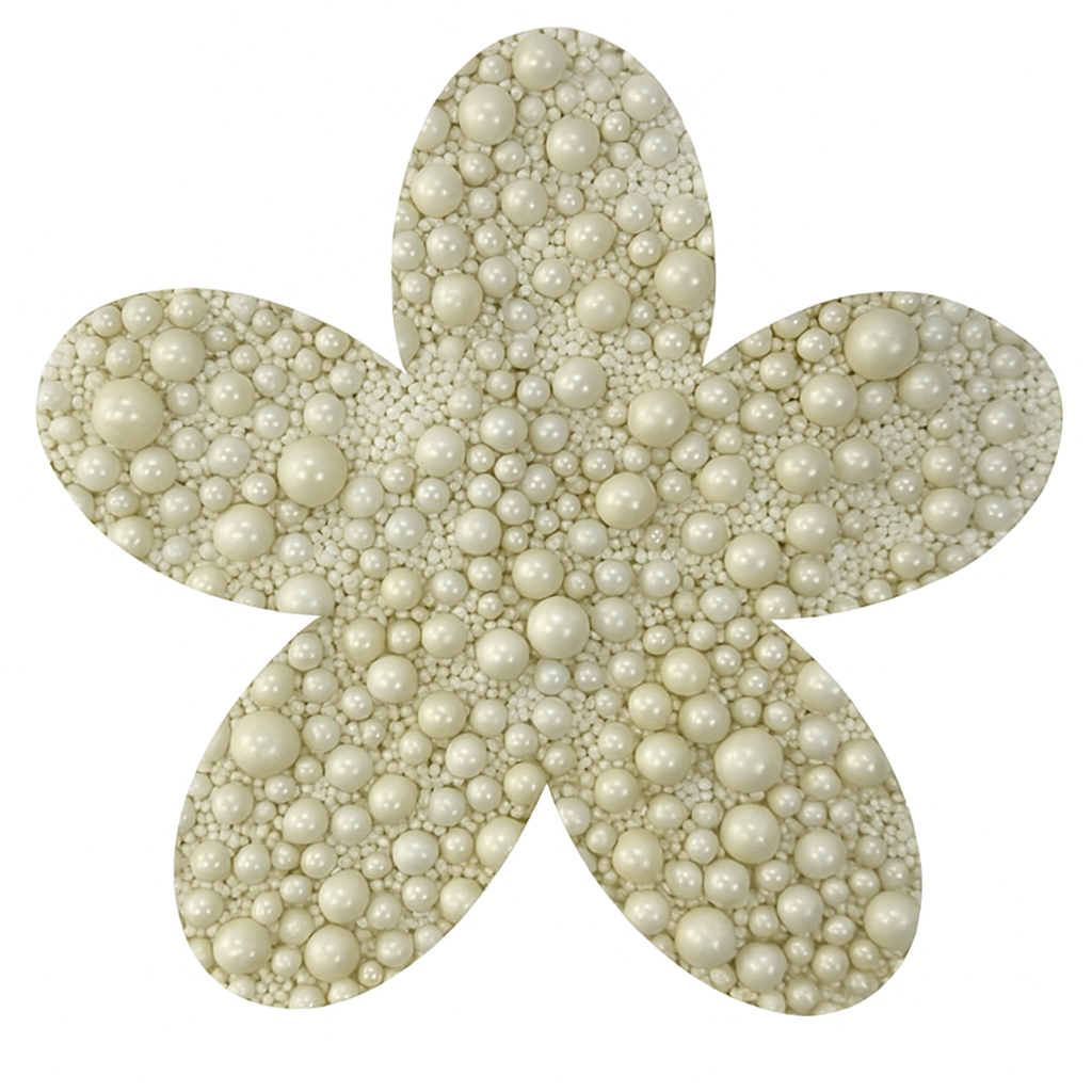 Sprinkles Mix Alb 100 g - Ideal Pentru Decoruri Dulci De Cofetărie Si Rezultat Rapid Si Strălucitor