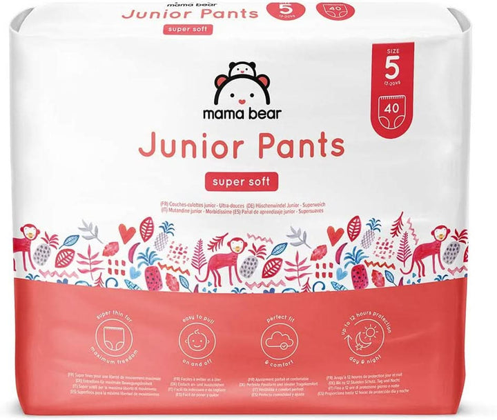 Mama Bear Panty scutece XXL mărimea 6 (18-30 kg), 72 de bucăți (2 pachete de 36)