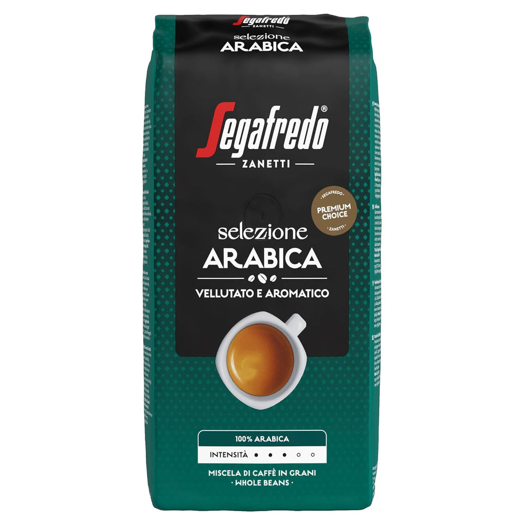 Segafredo Zanetti Intermezzo - Ganze Bohne (1 Kg Packung) - Geeignet Für Alle Italienischen Kaffeespezialitäten - Kaffeebohnen Mit Mittlerer Röstung, Stark Und Vollmundig Im Geschmack