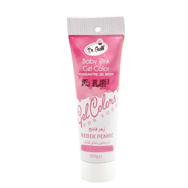 Colorant gel alimentar, 100 grame, roz deschis