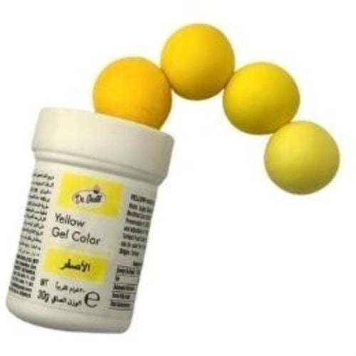 Colorant gel alimentar, 30 grame, galben