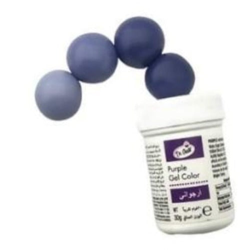 Colorant gel alimentar, 30 grame, mov