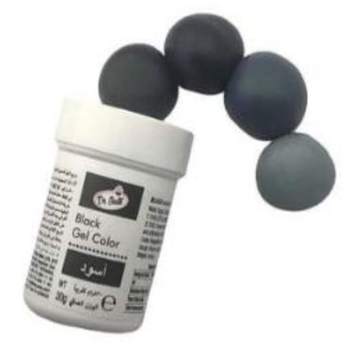 Colorant gel alimentar, 30 grame, negru