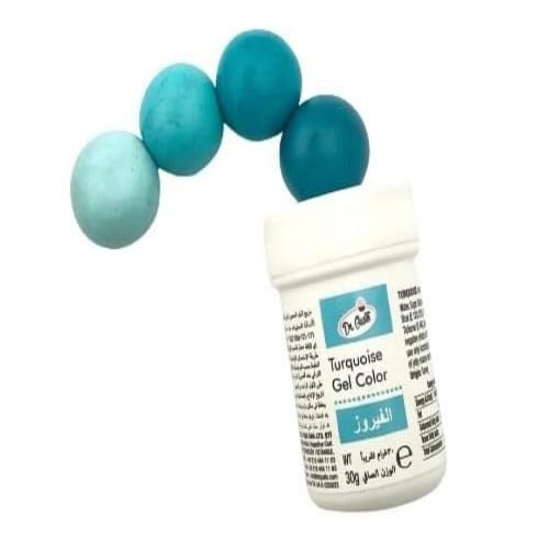 Colorant gel alimentar, 30 grame turcuaz