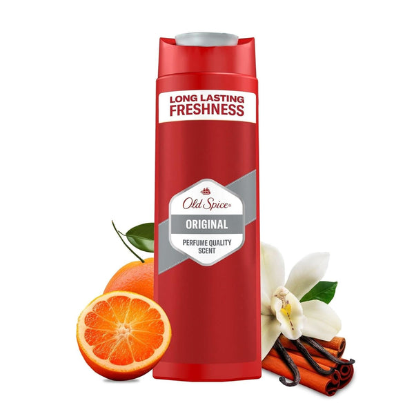 Old Spice Original 3-In-1 Gel de duș și șampon pentru bărbați, 400ml