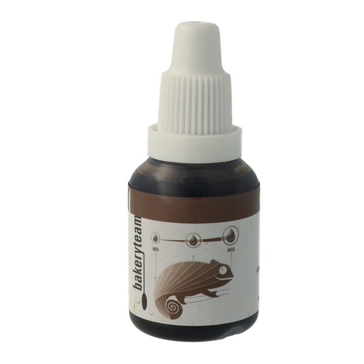 Bakeryteam Airbrush Lebensmittelfarbe Braun/Brown 20Ml