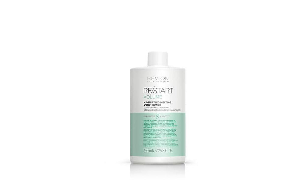 RE/START Volume Magnifying Melting Conditioner, 200 ml, Balsam cremos delicat pentru păr, pentru mai multă fixare și volum, ingrijirea părului cu efect de ridicare pentru părul subțire