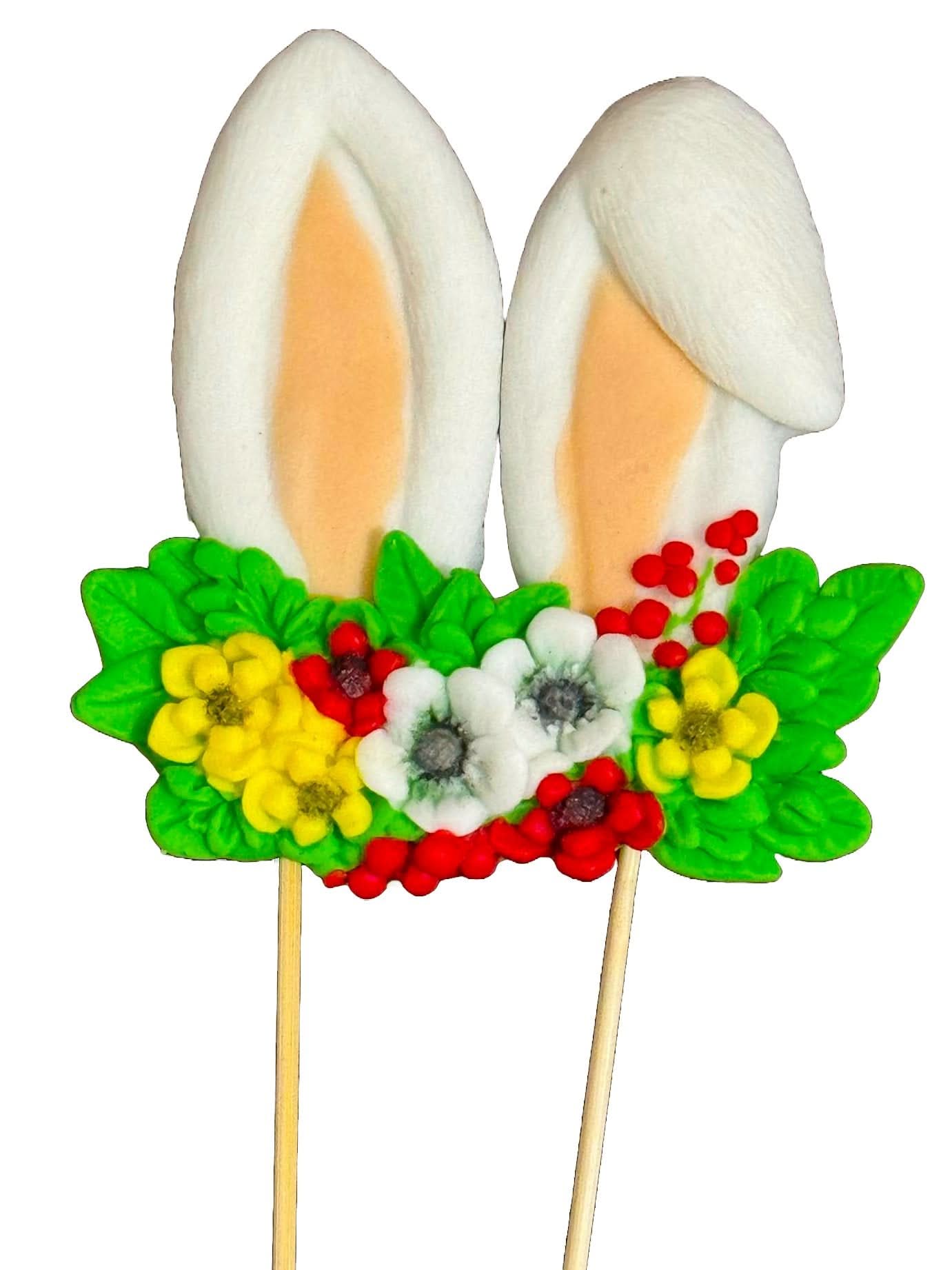 Decoratiune comestibila din zahar, Iepuras Decoratiuni din Pasta de Zahar Nati Shop